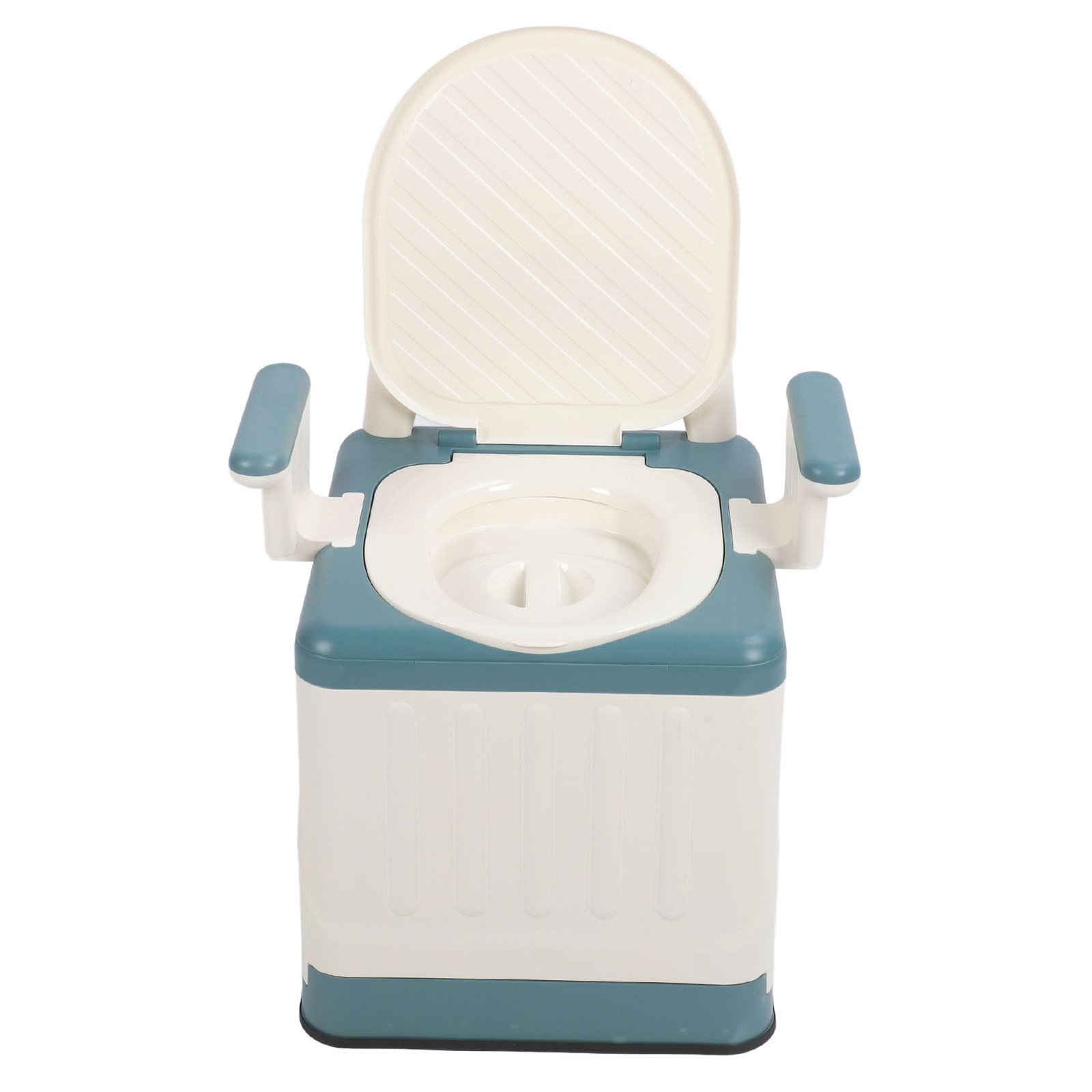 Portable Toilet Odor Proof Foldable Bedside Commode Chair With Armrests Activit⊹