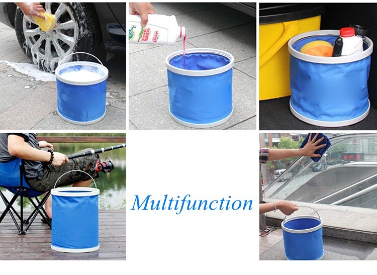 Multipurpose Foldable portable outdoor travel Bucket