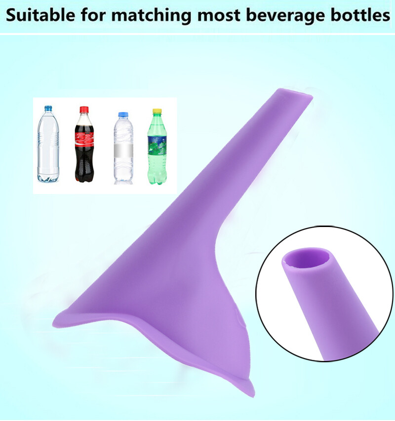 Portable Female Woman Ladies Pee Urinal Urine Standing Funnel Camping Travel