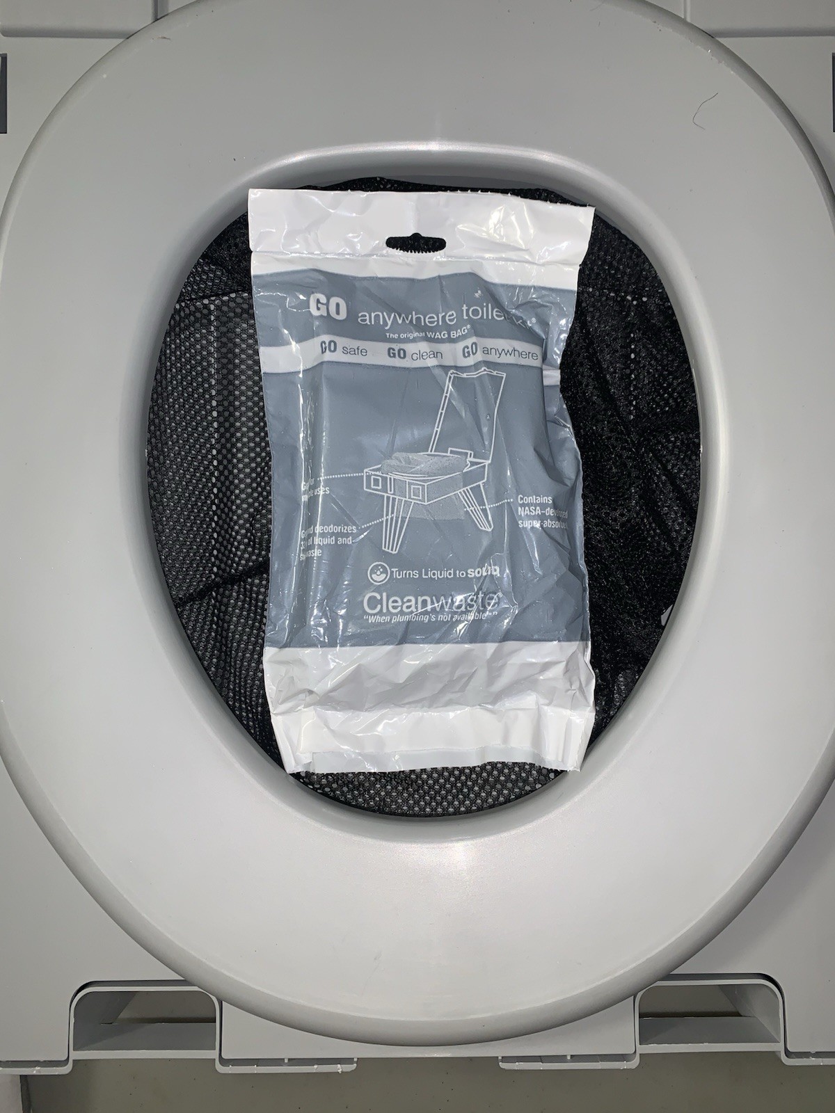 Cleanwaste Go Anywhere Portable Toilet