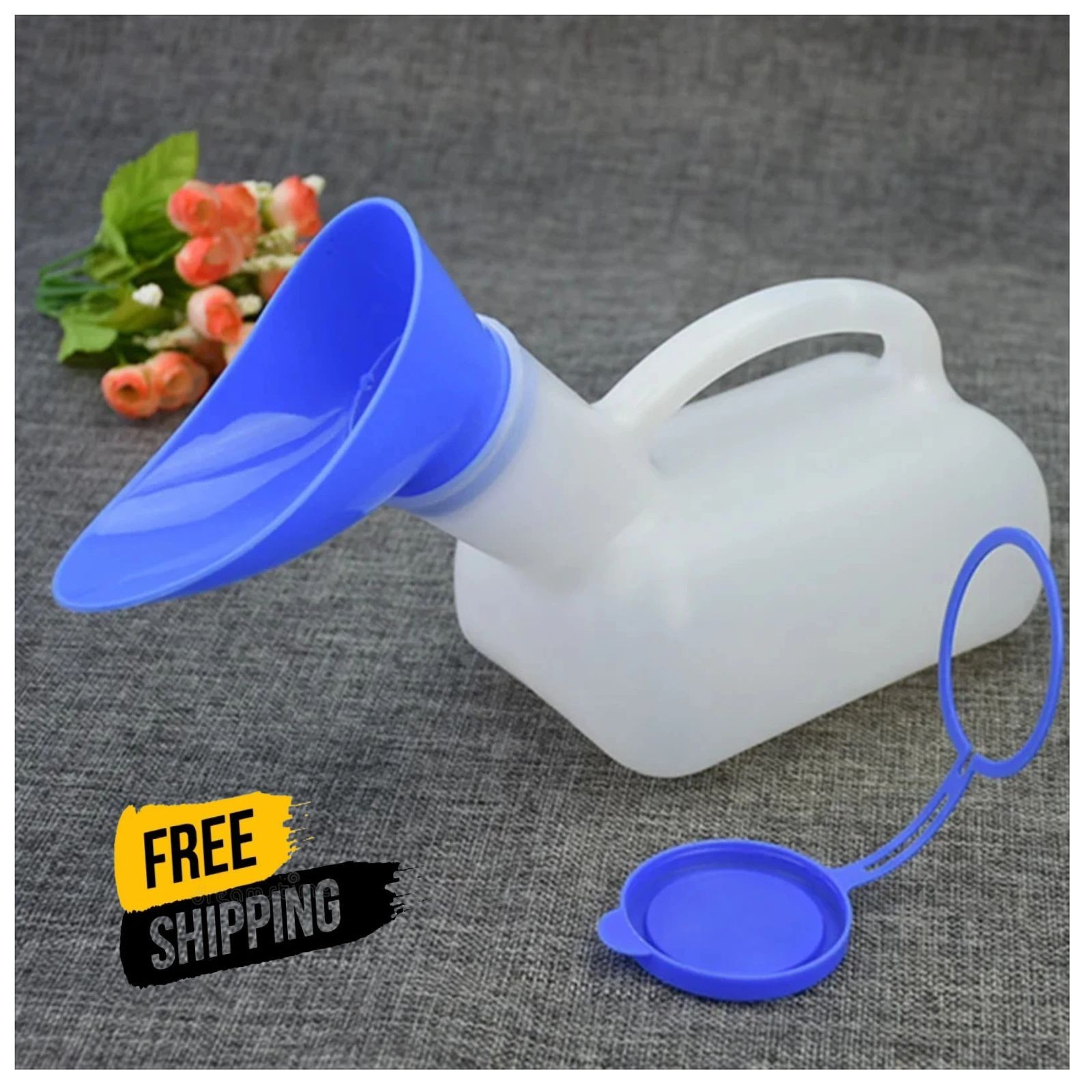 Unisex Urinal Bottle (1 Pack) – Portable Urinal For Men And Women