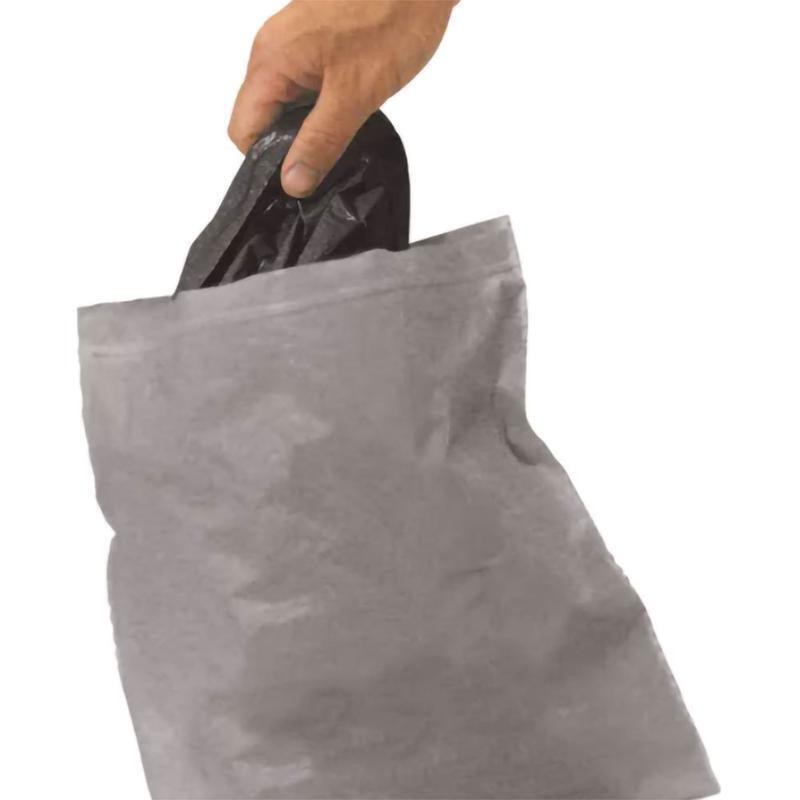 New Portable Camping Toilet Waste Bags Pack of 6 Leak Proof Double Zip Seal