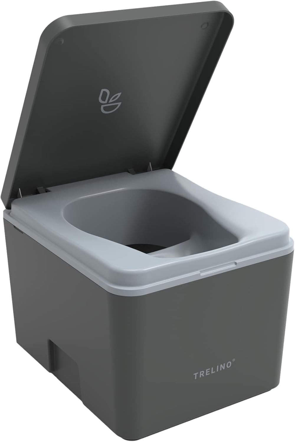 Composting Toilet Evo S Gray Portable Toilet Camping & Outdoor Odorless 1.2 gal