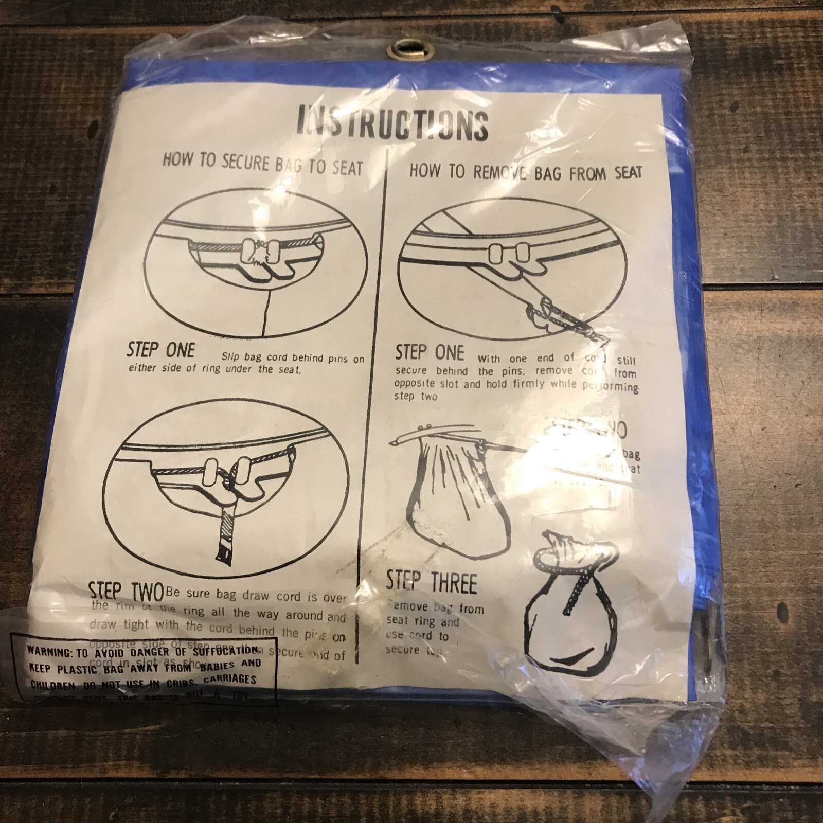 Disposable Pee Bags Vomit Bags Men Women Kids-10 Pack Portable Toilet Urine NOS