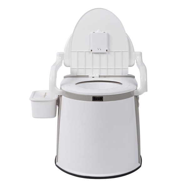 Mobile Travel Toilet Indoor Outdoor Camping Portable Toilet With Tissue Holder