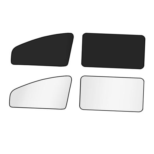 Car Window Shades for Side Windows, 4 Pack Universal Reflective Silver-4PCS