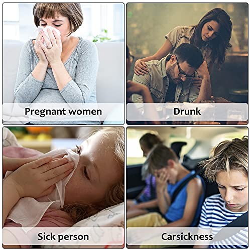 50 Pack Emesis Bag, Disposable Vomit Bags, Aircraft & Car 50 Count (Pack of 1)