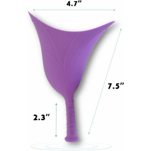 REUSABLE FEMALE PEE URINAL FUNNEL WOMEN CAMPING OUTDOOR URINATION DEVICE