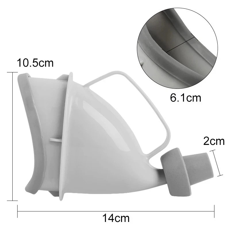 Portable Male Female Urination Toilet Urinal Funnel Camping Urine Device Travel