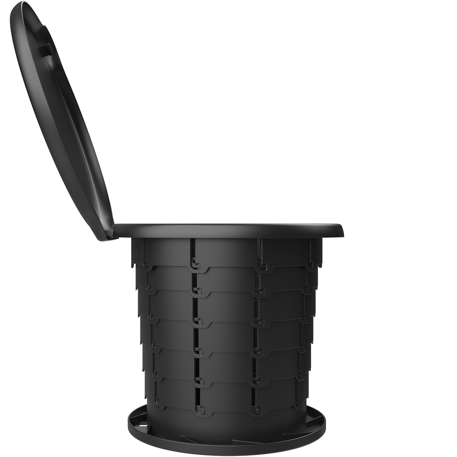 Portable Outdoor Toilet Bucket Seat with Lid – Universal Fit for Most 5-Gallo…