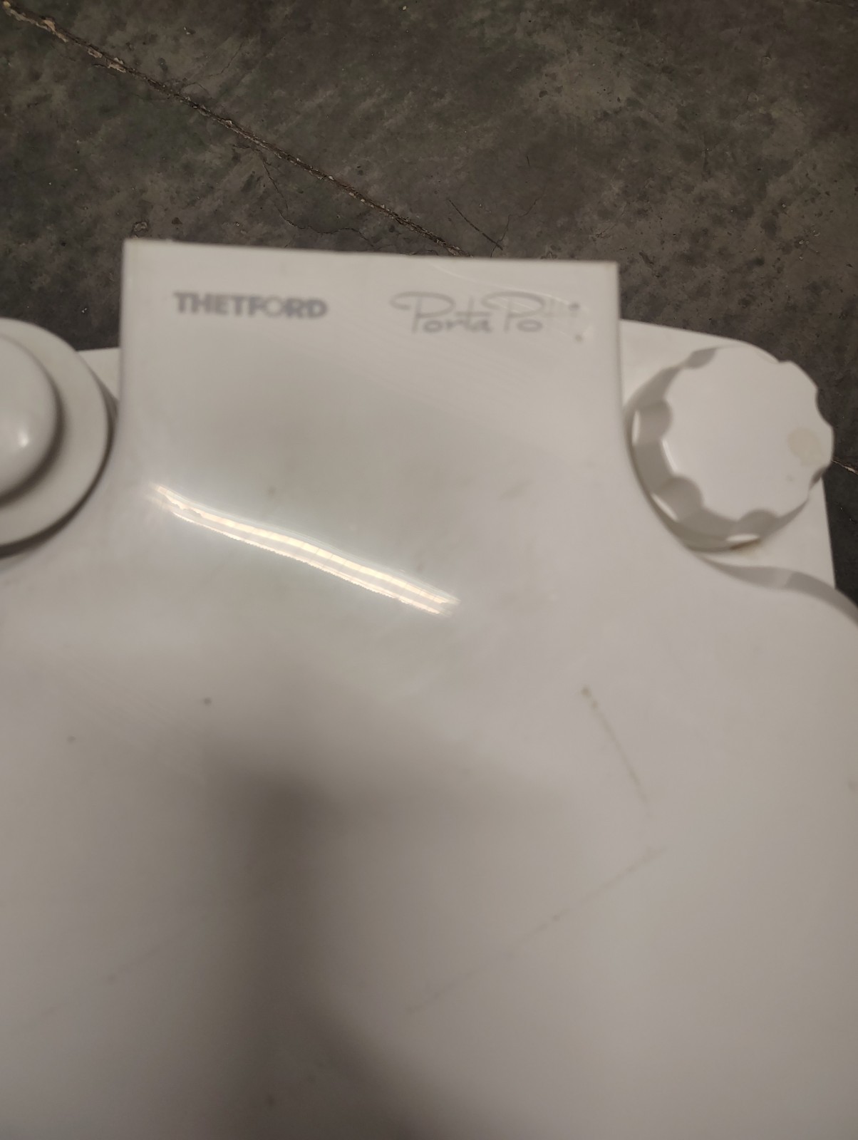 Thetford Travel Portapotti Portable Toilet for RVs Camping with Lid