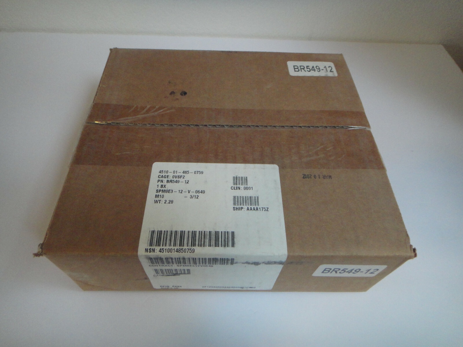 CASE of 12 NASA KITS (48-USE) KITS TO DESTROY DEODERIZE & DISPOSE OF HUMAN WASTE