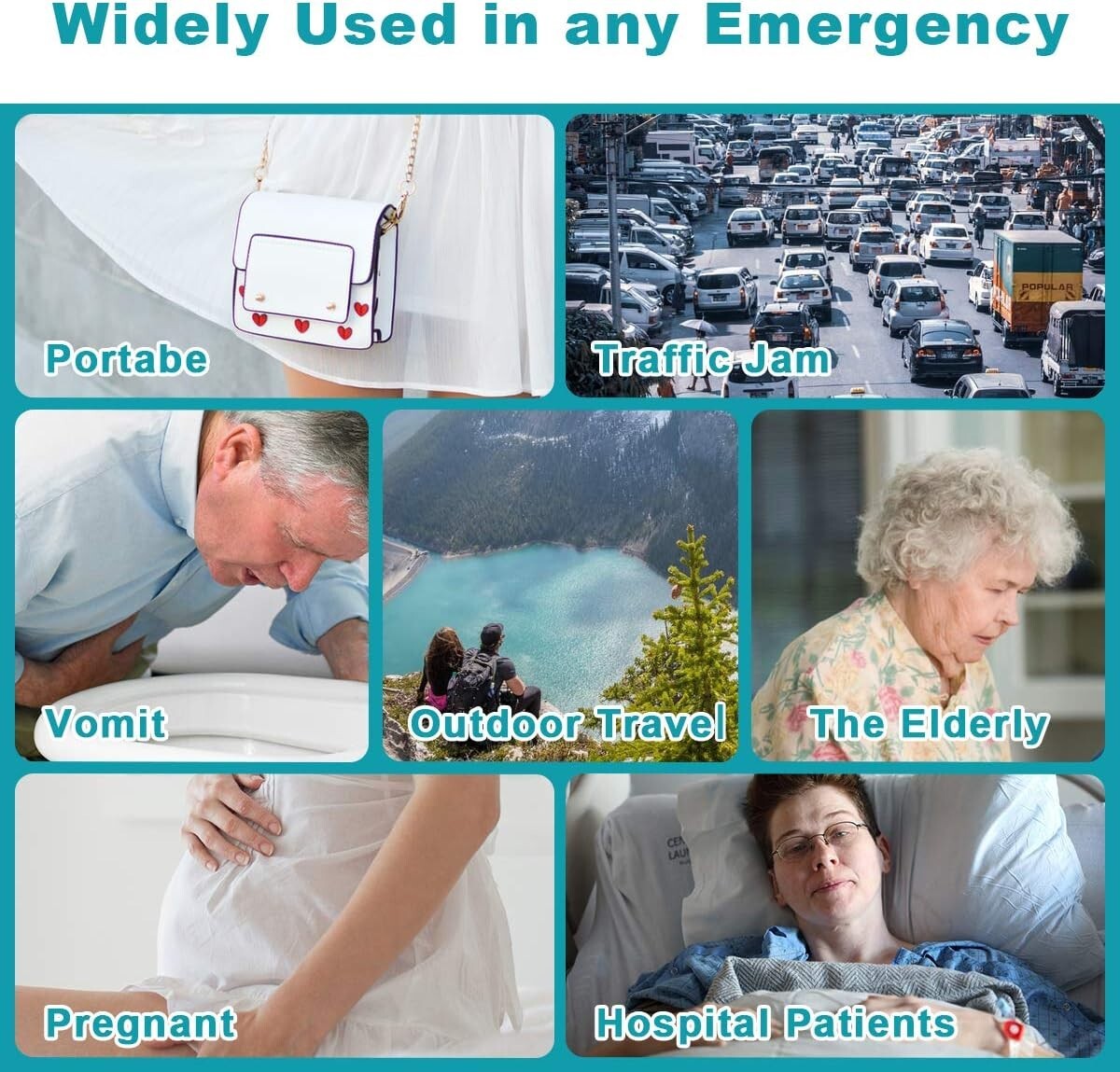 700 ml Unisex Emergency Disposable Urinal Bags – Travel & Camping Essentials