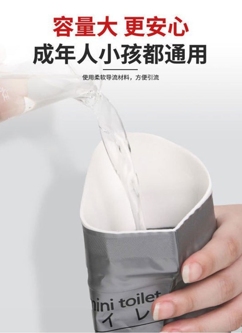 20Pcs Emergency Urine Bags 700CC Portable Pee Bag Disposable Toilet For Car Trav
