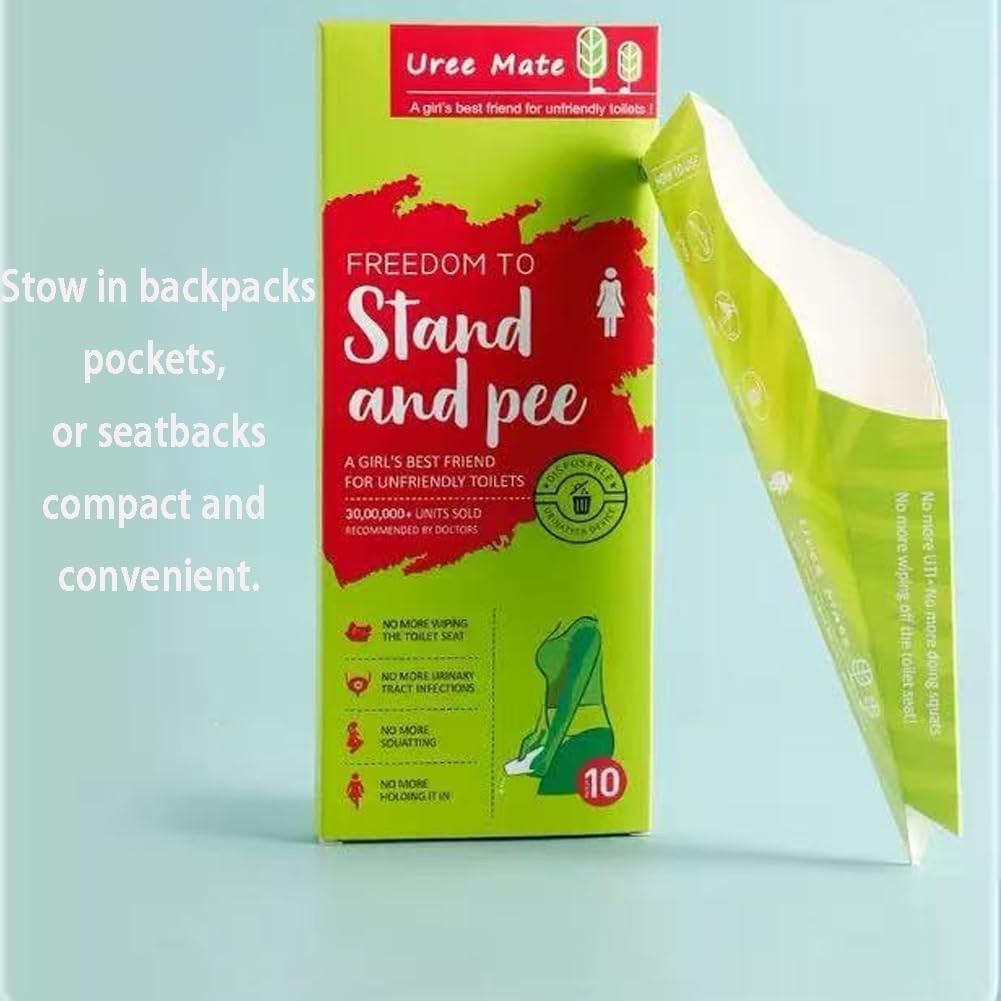 20PCS ，Disposable Women Pee Funnel， for Outdoors & Travel，Essential for Outdo…