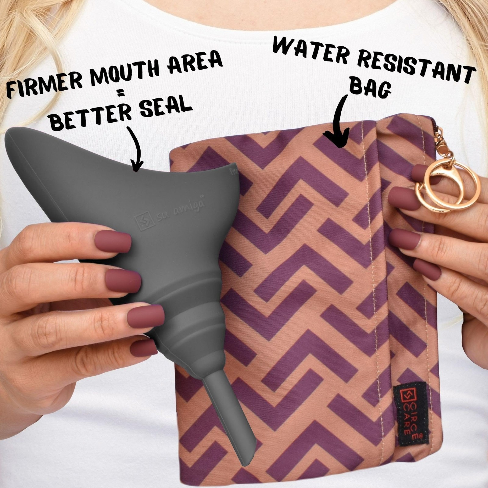Portable Female Urination Device – Collapsible Urinal for Women, Travel & Outdoo