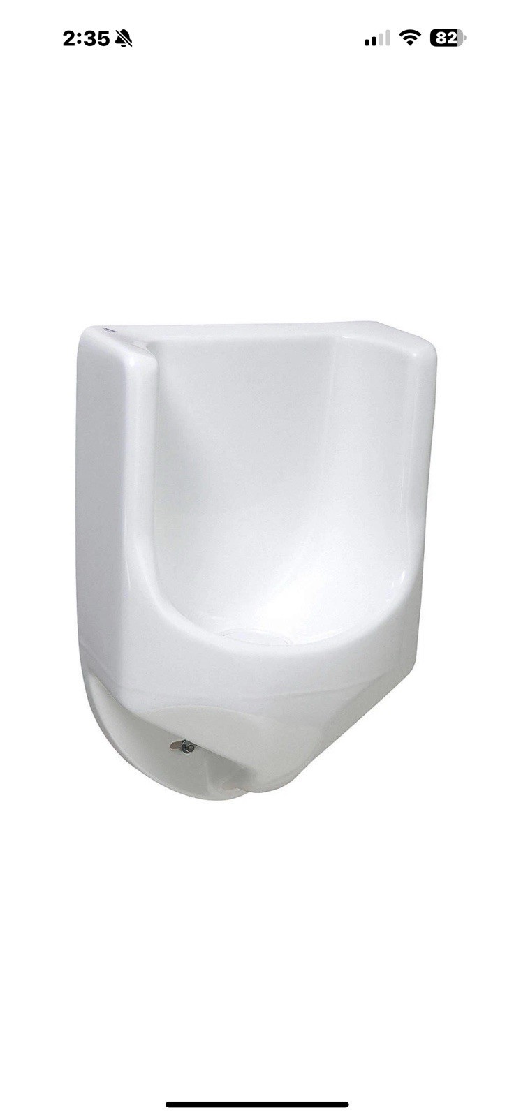 Waterless Wall Urinal 2003