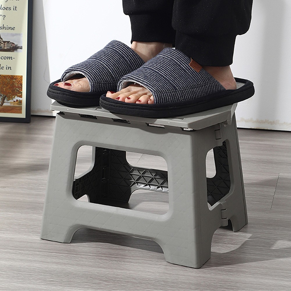 Conveniently Portable Folding Stool for Fishing and Camping Activities