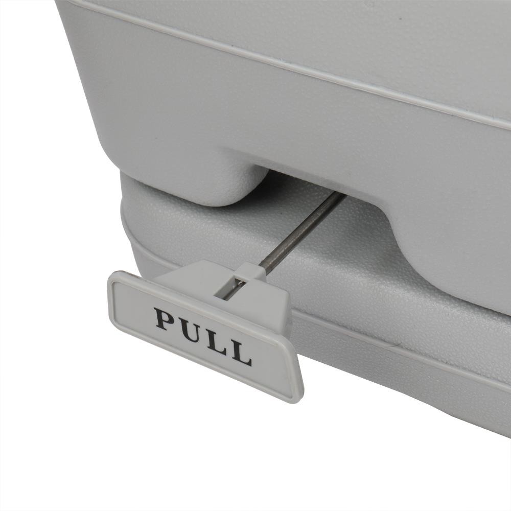 2.6 Gallon 10L Portable Toilet Flush Travel Camping Outdoor Indoor Commode Potty