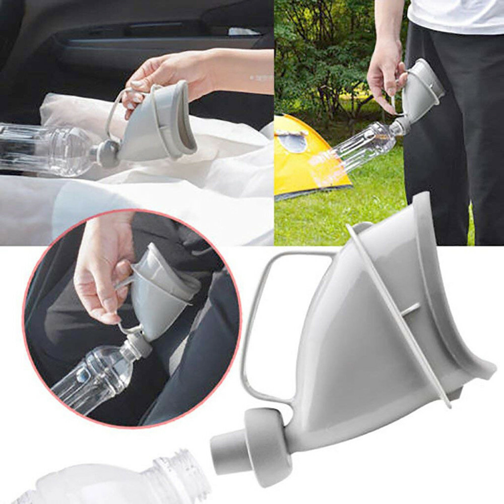 Portable Toilets Unisex Urinal Outdoor Car Travel Traffic Use Adults Pee Funnel