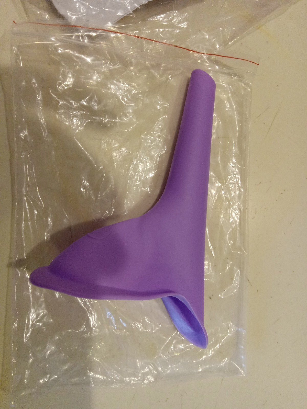 (2) P EZ (Pee-Easy) Travel Urinal For Women/Girls Purple Silicone Pee-Nice NEW