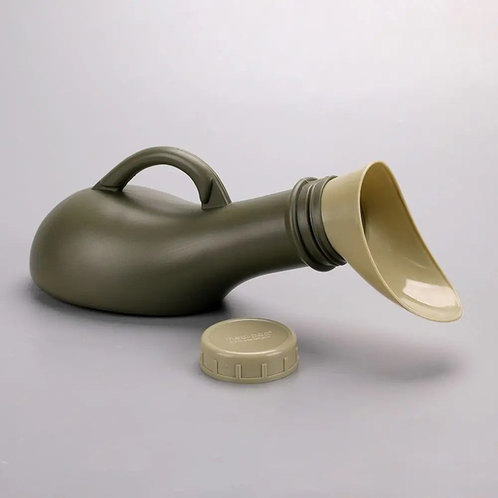 Portable Urinal Bottle with Cap for Men Travel Camping Car Pee Aid