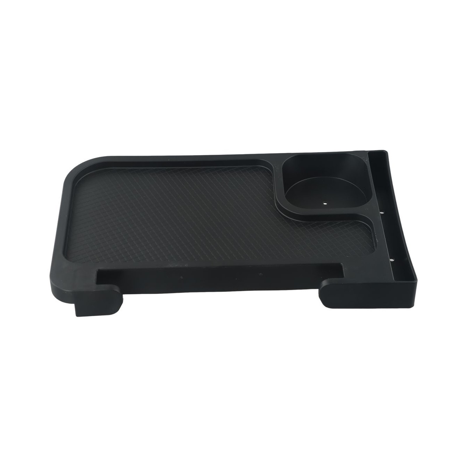 New Practical Side Table Chair Cup Tray Black Clip-On Foldable Khaki PP