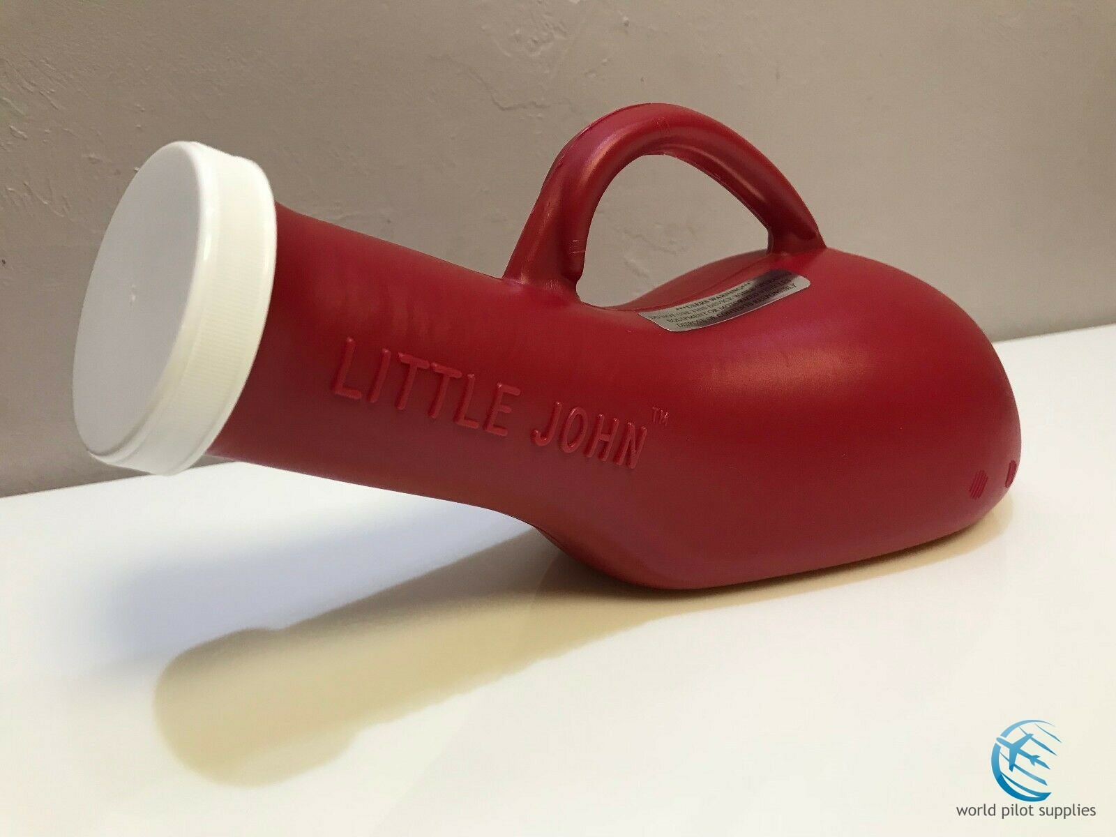 LITTLE JOHN PORTABLE URINAL, PILOT RECOMMENDED Made in USA
