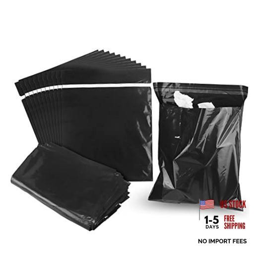 Car Trash Bags Disposable, 100 Pack Car Garbage Bag, Self Black – Pack of 100