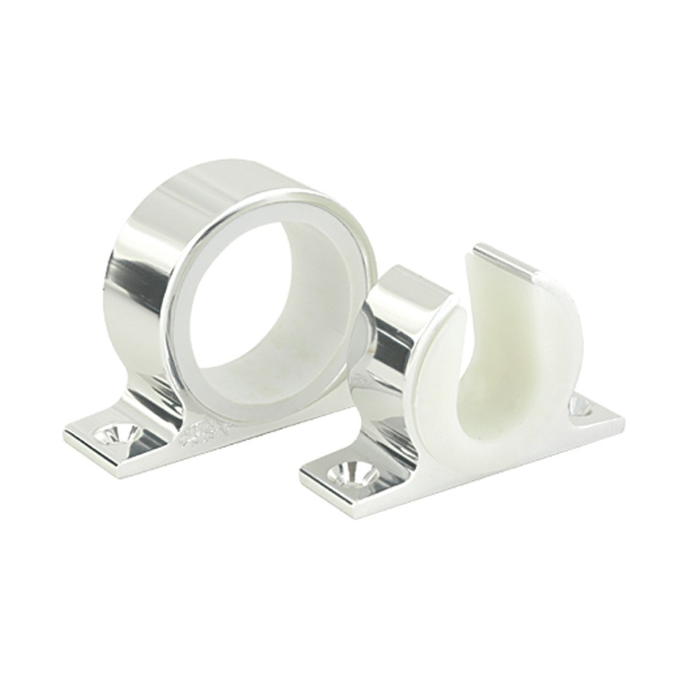 Lee’s Single Rod Rack Set – Bright Silver Finish