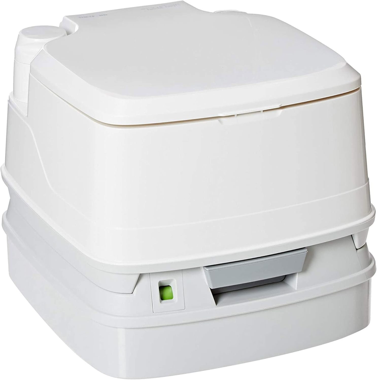 Thetford 345 White Portable Toilet – Compact, Easy Flush, Sanitary Design