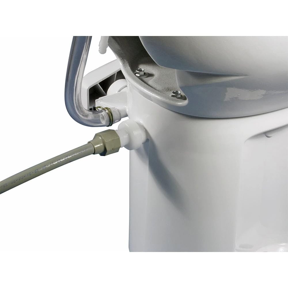 Thetford 42058 Aqua-Magic Style II RV Toilet, White, High Profile High, White