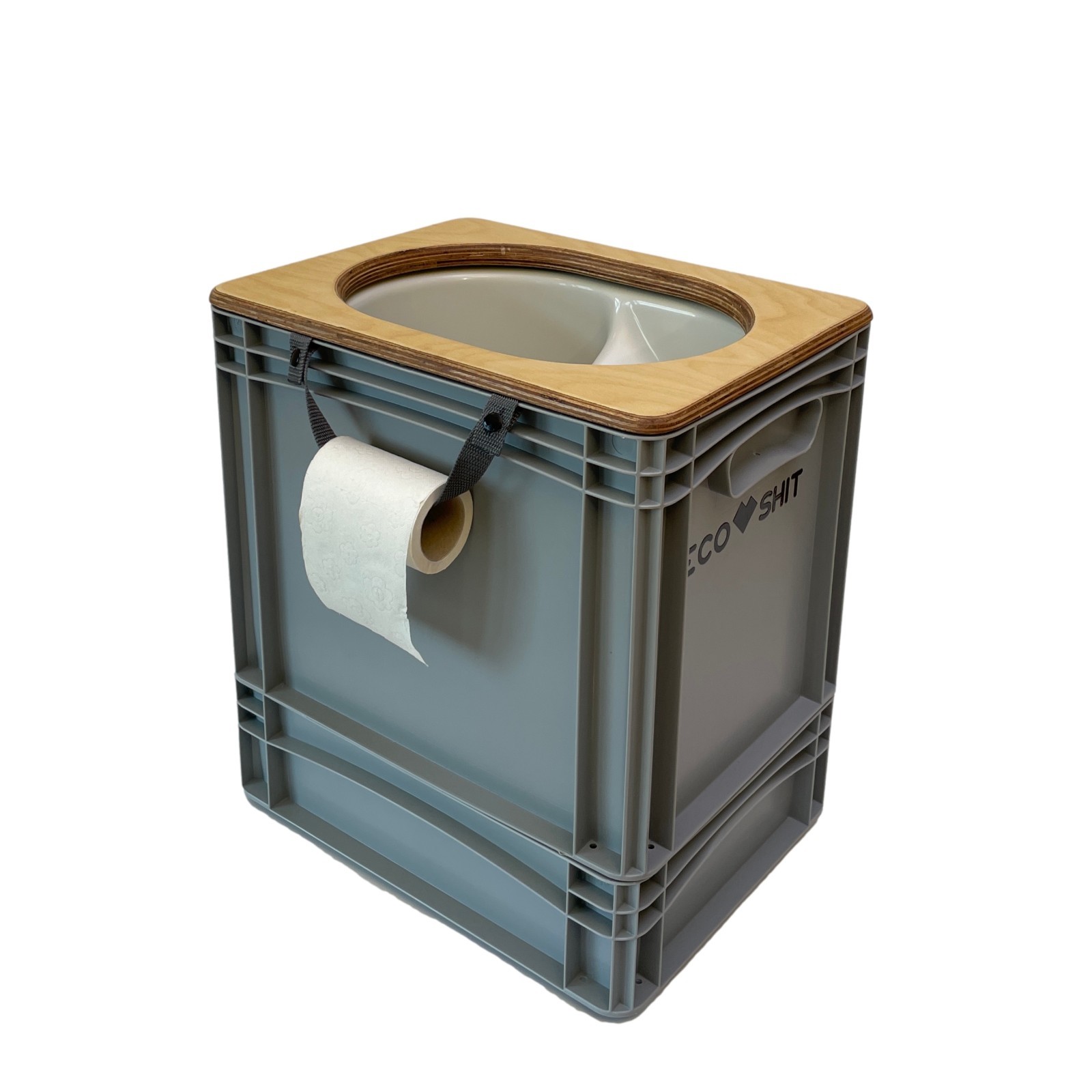 Separating toilet Eurolo Plus – in Eurobox format – with booster seat +++ Ecoshit