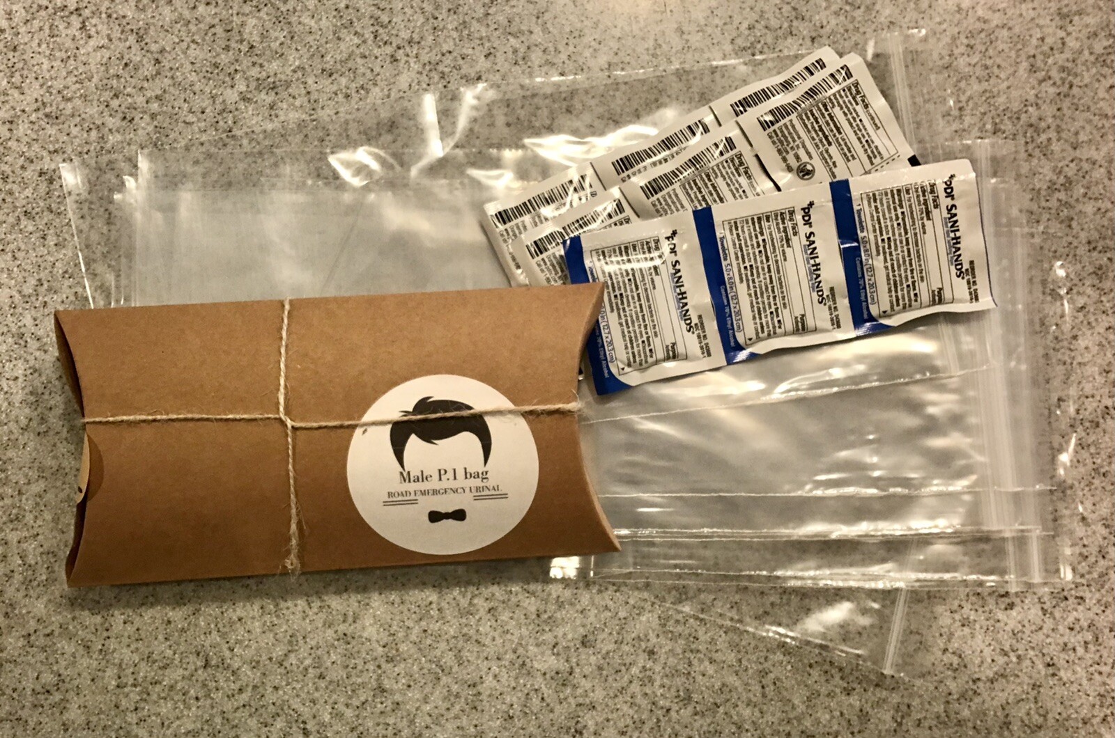 Disposable Urine Bags,10 Pack on the road Pee Bags, Disposable Urinals P1 bag