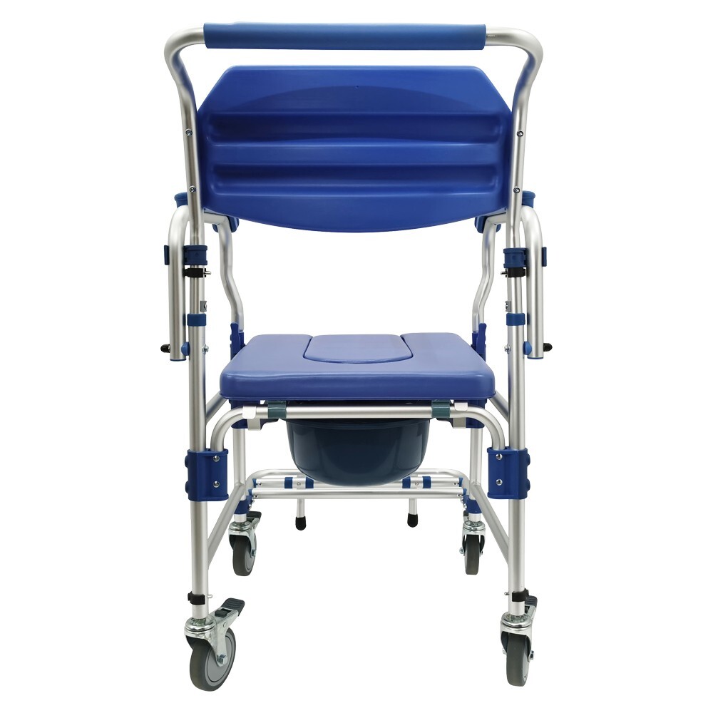 Folding Toilet Chair and Moving Toilet Chair For Elderly Pregnant Women