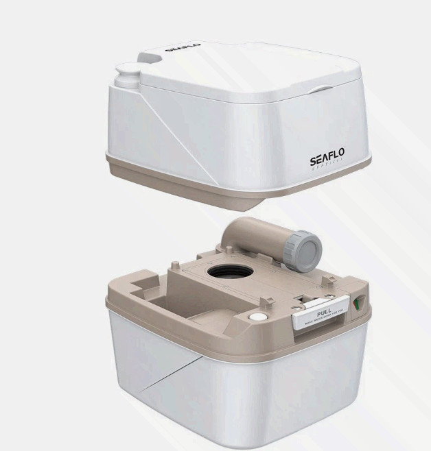 SEAFLO 3.2 Gallon (12L) Premium Portable Travel Toilet SFPT-12-03 FREESHIPPING