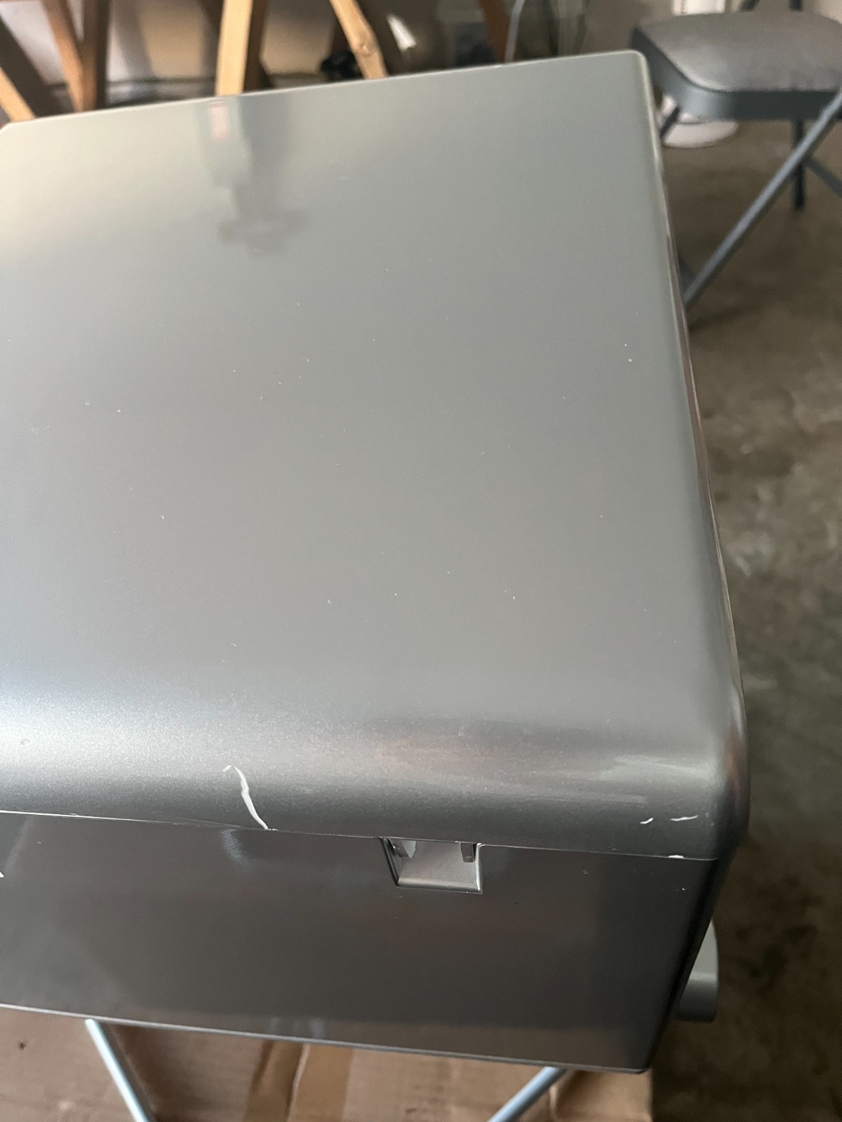 MODIWELL Dry Flush Toilet, LE-310 Grey, Used-Class C