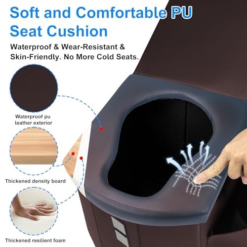 XXL Portable Camping Toilet Foldable Travel Toilet Adult Hiking Car Boat Tent