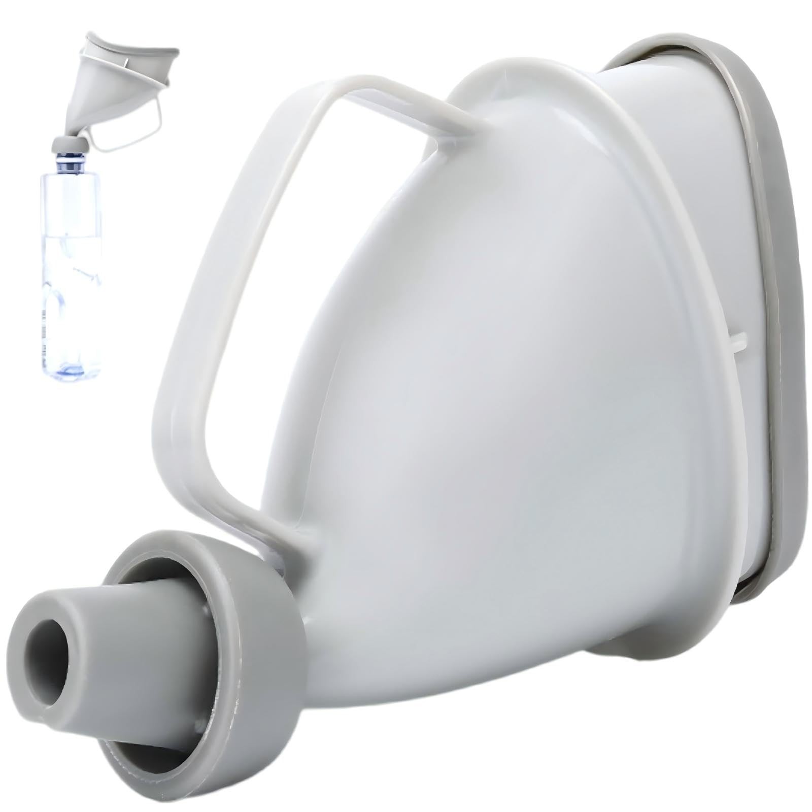 KINTEGOOD Portable Urination Device, Unisex Travel Emergency Large, Gray