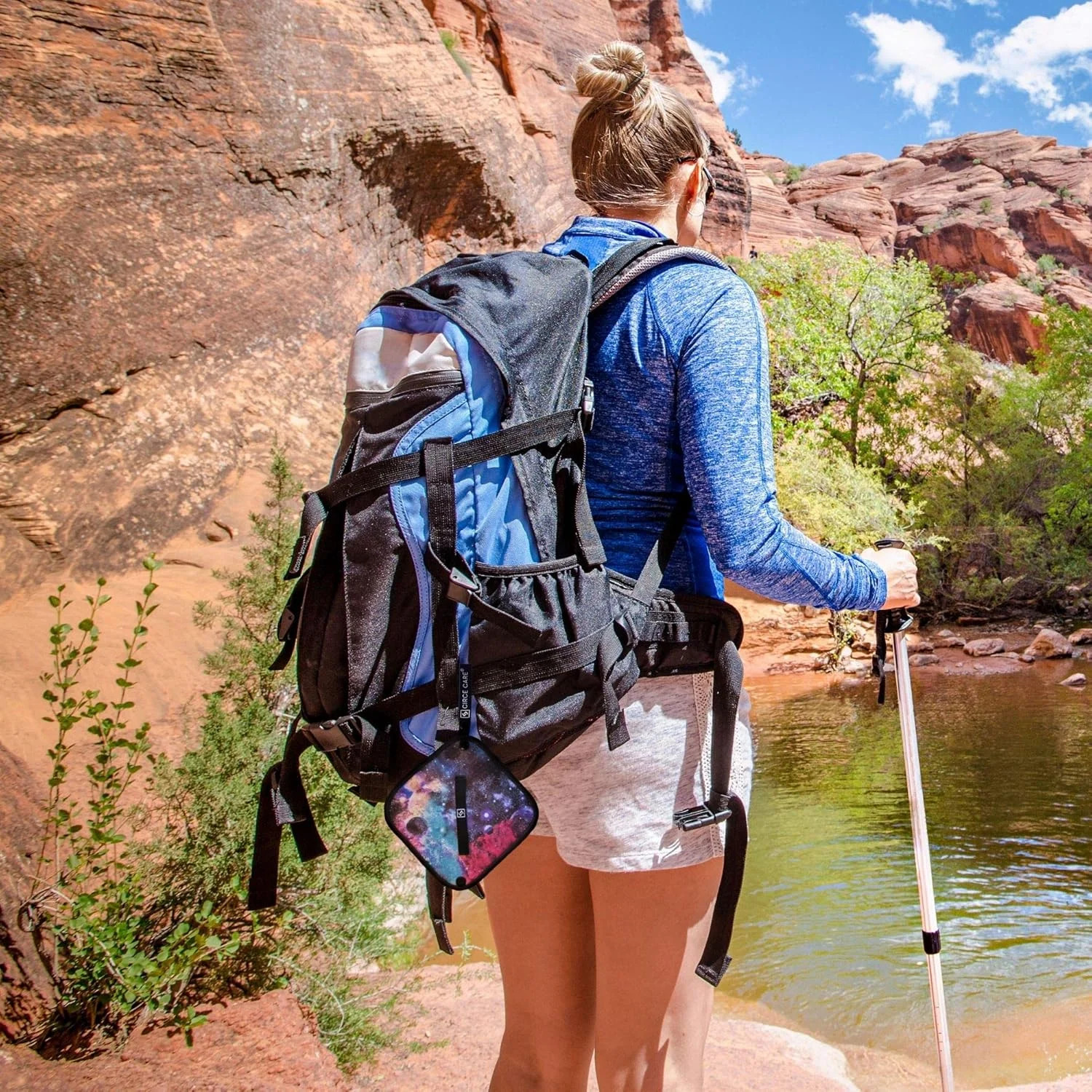 Pee Cloth: Silver Infused Pee rag for Women who Pee Outdoors, Reusable Absorbent
