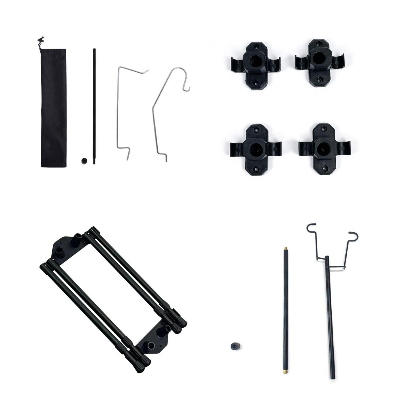 Aluminum Camping Table Links Camping Equipment Inside Diameter 1.5cm Spare Parts