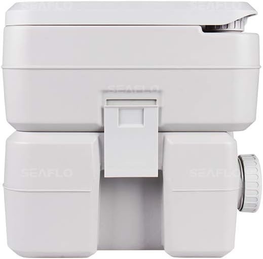 SEAFLO Portable Toilet for Marine, RV, Camping and Boat (5.3 Gallon)