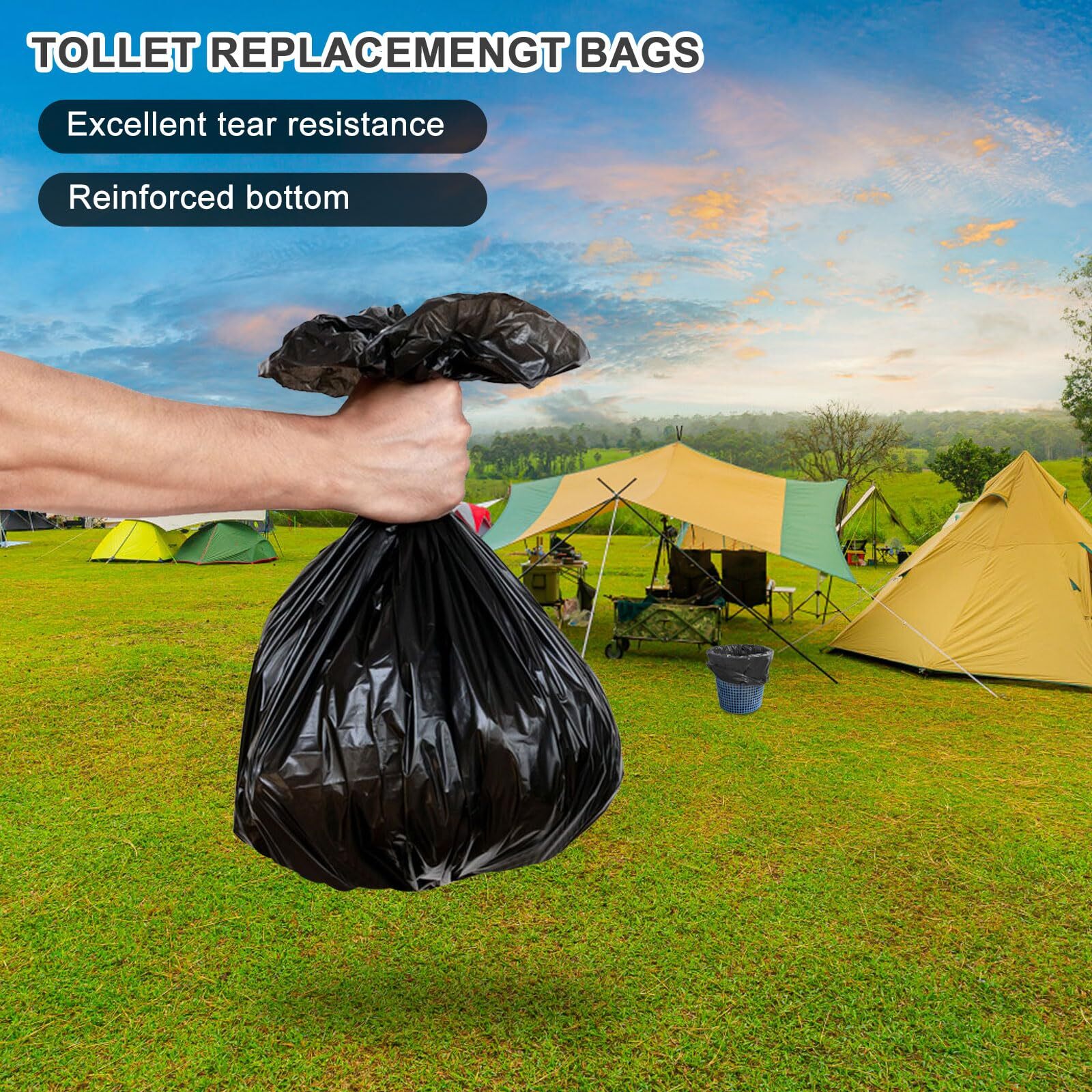 100pcs biodegradable toilet bag toilet bag black set hygia…