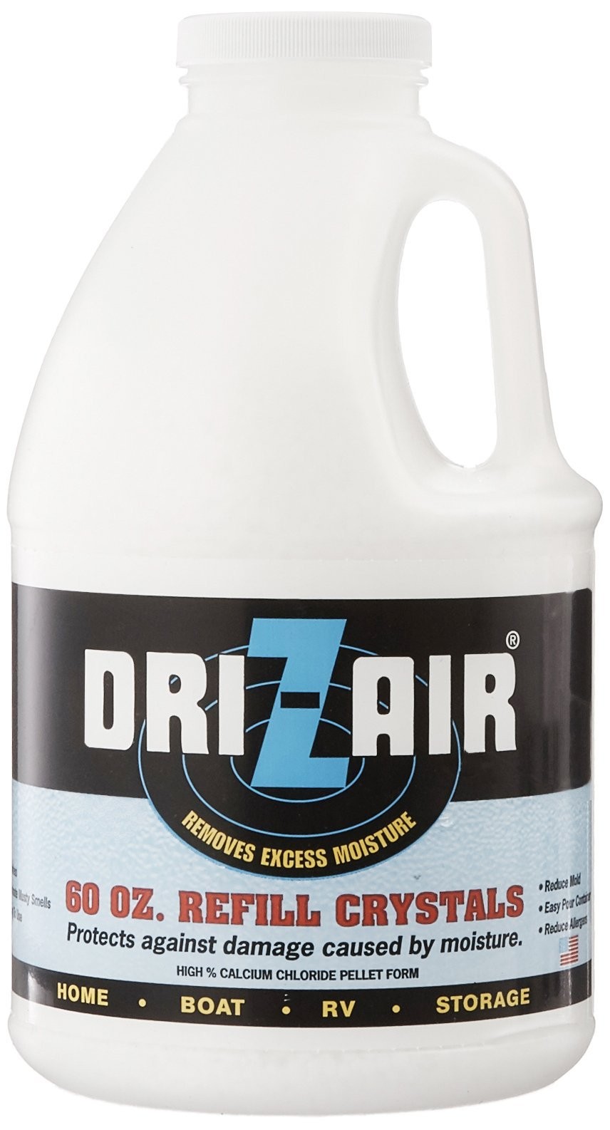 DriZAir DZA60 60Ounce Refill Crystals Moisture Absorber Dehumidifier