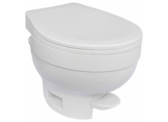 Thetford Aqua-Magic VI RV Toilet – Low Profile – Round Bowl – Slow Close Lid – W