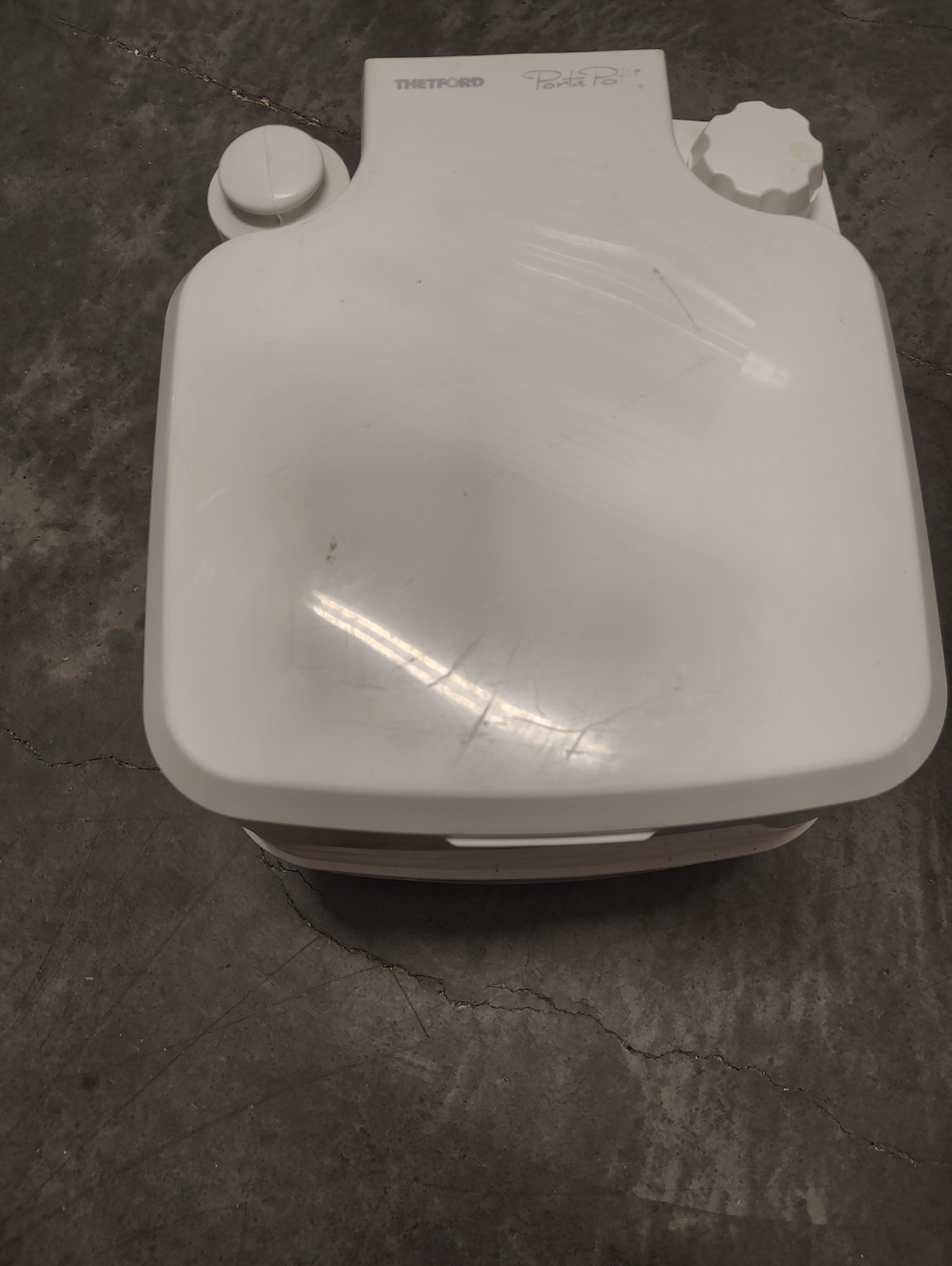 Thetford Travel Portapotti Portable Toilet for RVs Camping with Lid