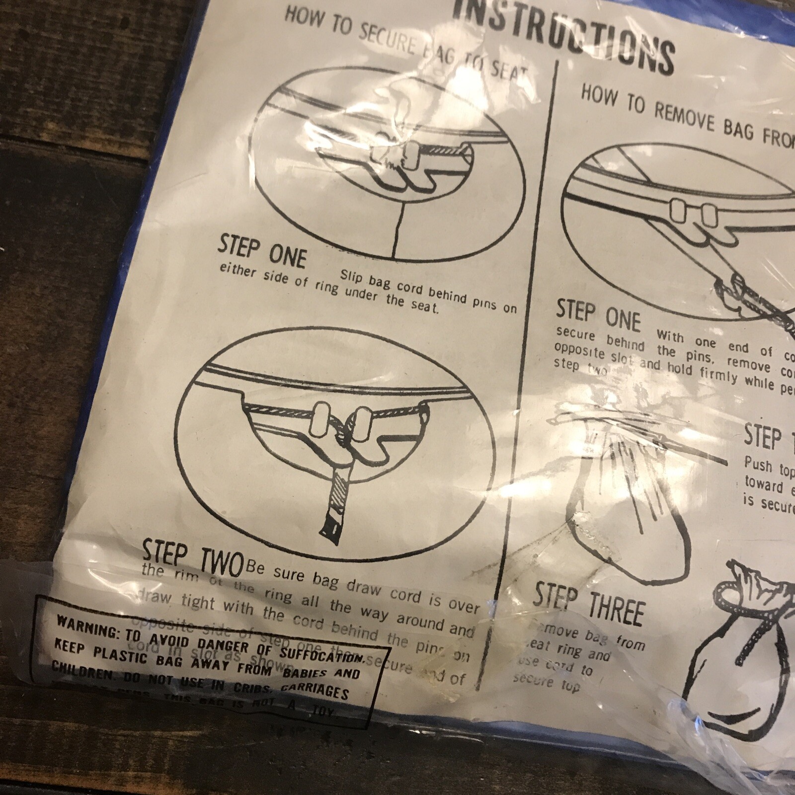 Disposable Pee Bags Vomit Bags Men Women Kids-10 Pack Portable Toilet Urine NOS