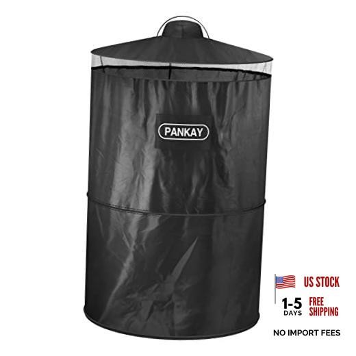 Pop Up Privacy Tent, Portable Outdoor Camping Bathroom Toilet Tent, Black