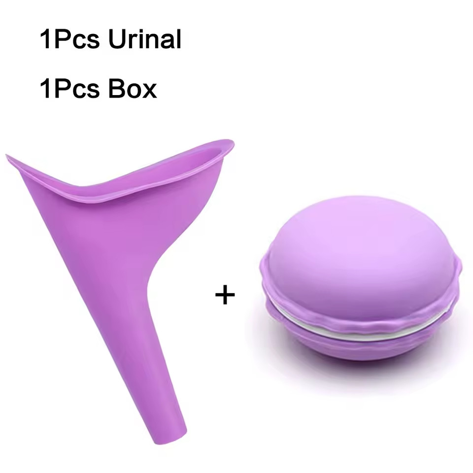 Women Silicone Urinal Standing Freedom Pee Funnel Travel Outdoor Pregnant Women