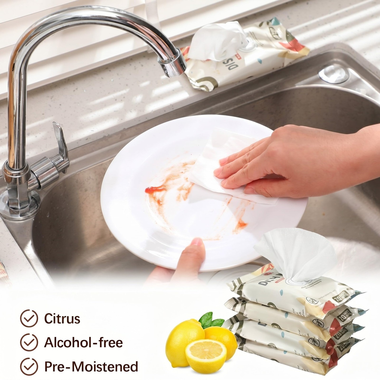 Threlaco 3/7 Pack Camping Dish Travel Dish Soap Cruise Cleaning Essentials 60…